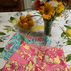 LILY PULITZER SHORTS (2-BUNDLE)